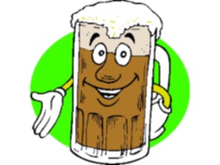 Sticker Custom Preview Image #060619 Food Drink Cartoons Beer Mug