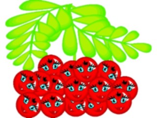 Sticker Custom Preview Image #060624 Food Drink Cartoons Berries Smiling