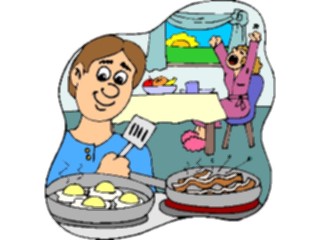 Sticker Custom Preview Image #060651 Food Drink Cartoons Breakfast2