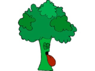 Sticker Custom Preview Image #060657 Food Drink Cartoons Broccoli Rotten