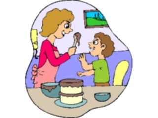 Sticker Custom Preview Image #060666 Food Drink Cartoons Cake Decorating2