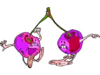 Sticker Custom Preview Image #060690 Food Drink Cartoons Cherries1