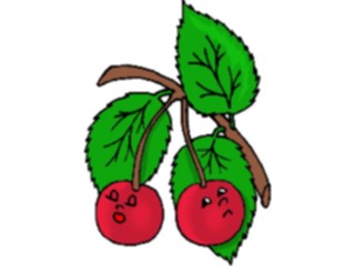 Sticker Custom Preview Image #060691 Food Drink Cartoons Cherries2