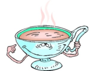 Sticker Custom Preview Image #060721 Food Drink Cartoons Coffee2