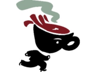 Sticker Custom Preview Image #060731 Food Drink Cartoons Coffee Man