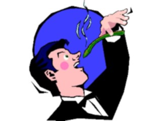 Sticker Custom Preview Image #060830 Food Drink Cartoons Eating Asparagus