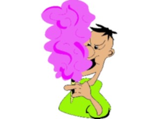 Sticker Custom Preview Image #060842 Food Drink Cartoons Eating Cotton Candy