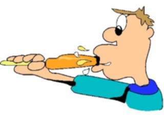 Sticker Custom Preview Image #060846 Food Drink Cartoons Eating Ice Cream3