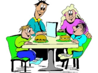 Sticker Custom Preview Image #060852 Food Drink Cartoons Eating Out