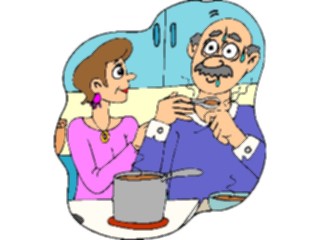 Sticker Custom Preview Image #060860 Food Drink Cartoons Eating Spicy Food2