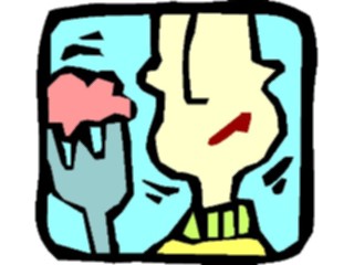Sticker Custom Preview Image #060864 Food Drink Cartoons Eating Yuck