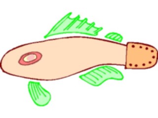Sticker Custom Preview Image #060881 Food Drink Cartoons Filetof Sole
