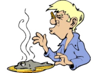 Sticker Custom Preview Image #060886 Food Drink Cartoons Fish Smelly1