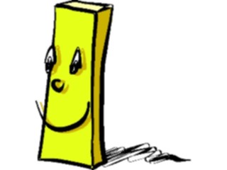 Sticker Custom Preview Image #060903 Food Drink Cartoons French Fry