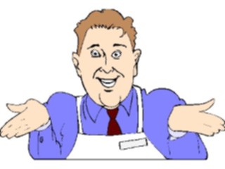 Sticker Custom Preview Image #060932 Food Drink Cartoons Grocer