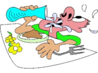 Sticker Custom Preview Image #060943 Food Drink Cartoons Hot3