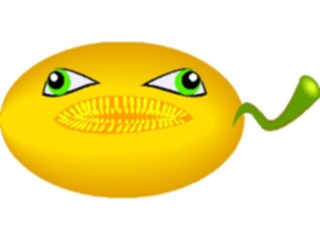 Sticker Custom Preview Image #061041 Food Drink Cartoons Melon Mellow