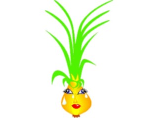 Sticker Custom Preview Image #061069 Food Drink Cartoons Onion Happy1