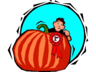 Sticker Custom Preview Image #061115 Food Drink Cartoons Pumpkin1st Place
