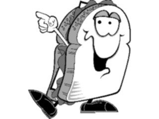 Sticker Custom Preview Image #061121 Food Drink Cartoons Sandwich Dancing