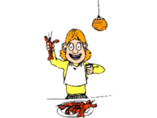 Sticker Custom Preview Image #061128 Food Drink Cartoons Seafood Feast