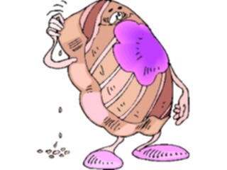 Sticker Custom Preview Image #061140 Food Drink Cartoons Shortbread
