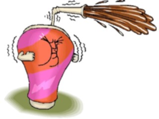Sticker Custom Preview Image #061160 Food Drink Cartoons Soda Shooting