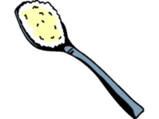 Sticker Custom Preview Image #061166 Food Drink Cartoons Spoonwith Food