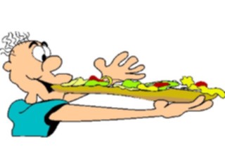 Sticker Custom Preview Image #061178 Food Drink Cartoons Submarine Going Down