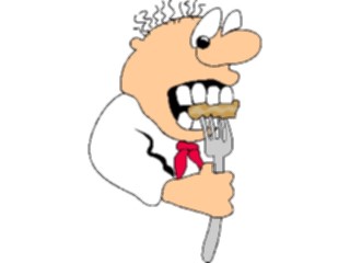 Sticker Custom Preview Image #061186 Food Drink Cartoons Tasting Food