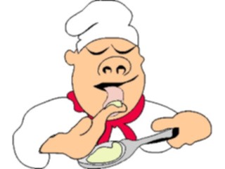 Sticker Custom Preview Image #061187 Food Drink Cartoons Tastingthe Batter