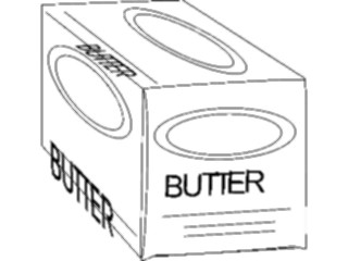 Sticker Custom Preview Image #061244 Food Drink Dairy Butter1