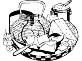 Sticker Custom Preview Image #061356 Food Drink Dairy Dairy Collage2