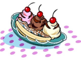 Sticker Custom Preview Image #061438 Food Drink Desserts Banana Split06