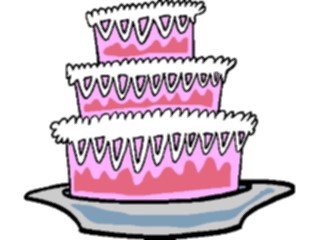 Sticker Custom Preview Image #061455 Food Drink Desserts Cake06