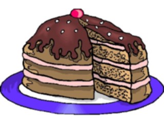 Sticker Custom Preview Image #061466 Food Drink Desserts Cake17