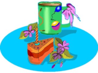 Sticker Custom Preview Image #061479 Food Drink Desserts Cake Coffee