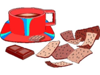 Sticker Custom Preview Image #061513 Food Drink Desserts Chocolate Biscuits