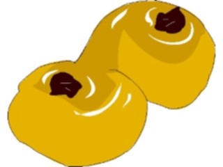 Sticker Custom Preview Image #061519 Food Drink Desserts Cinnamon Rolls2