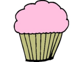 Sticker Custom Preview Image #061530 Food Drink Desserts Cupcake05