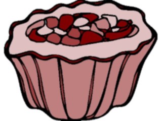Sticker Custom Preview Image #061532 Food Drink Desserts Cupcake07