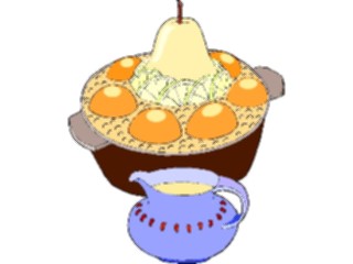 Sticker Custom Preview Image #061562 Food Drink Desserts Fruit Pudding