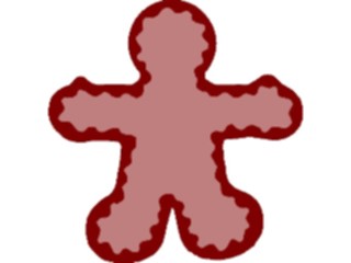 Sticker Custom Preview Image #061575 Food Drink Desserts Ginger Bread3
