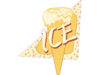 Sticker Custom Preview Image #061617 Food Drink Desserts Ice Cream Cone06