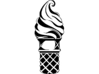 Sticker Custom Preview Image #061621 Food Drink Desserts Ice Cream Cone10