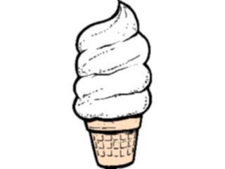 Sticker Custom Preview Image #061624 Food Drink Desserts Ice Cream Cone13
