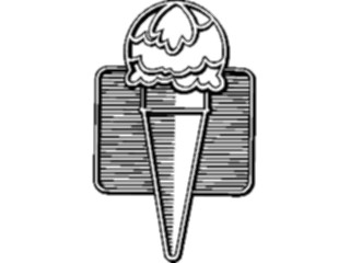 Sticker Custom Preview Image #061634 Food Drink Desserts Ice Cream Cone23