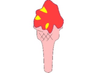 Sticker Custom Preview Image #061639 Food Drink Desserts Ice Cream Cone28