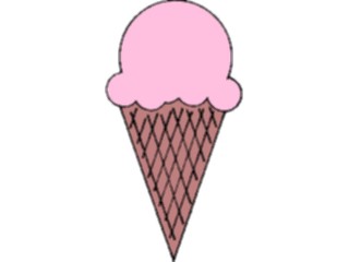 Sticker Custom Preview Image #061642 Food Drink Desserts Ice Cream Cone31
