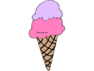 Sticker Custom Preview Image #061648 Food Drink Desserts Ice Cream Cone37